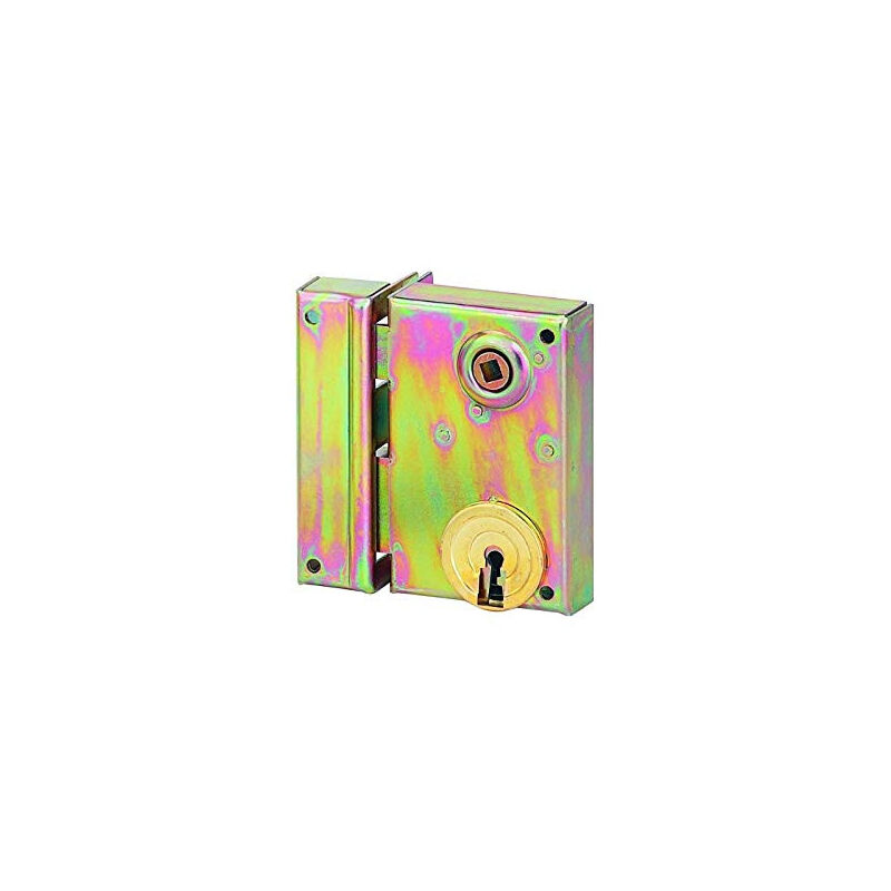 Serrure Grille Verti Thirard Acier pour Portail 70x110 12 Tour