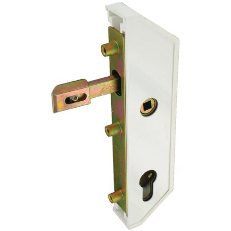 Serrure en retrait GJ pour cadre 40x40mm finition blanc TIRARD GJ791302