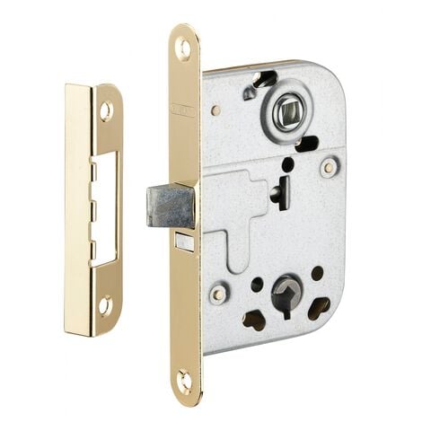 Serrure encastrable, axe 45mm, pêne dormant demi-tour - THIRARD