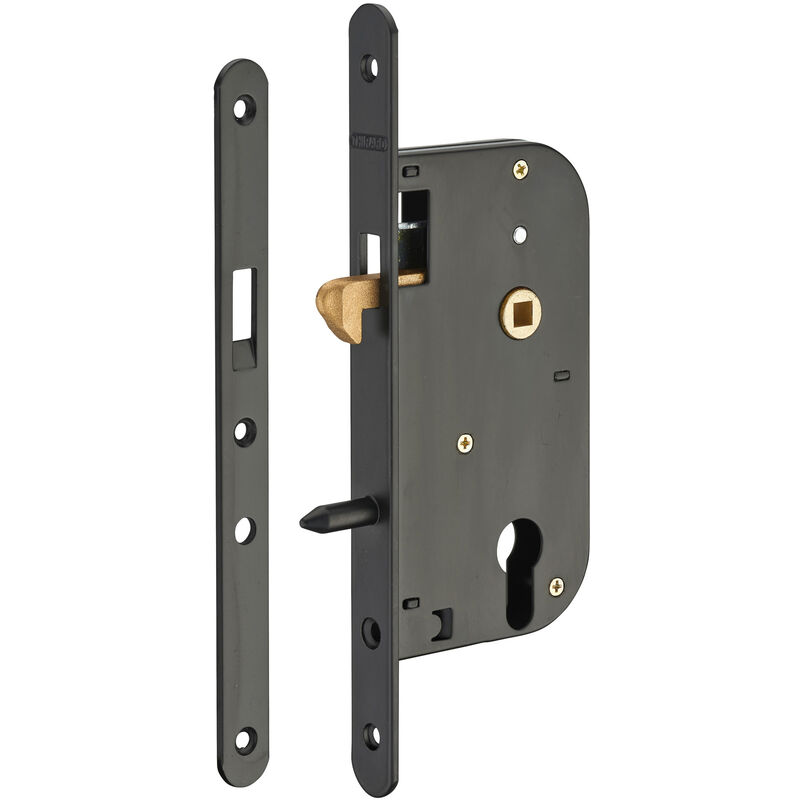 Thirard - Serrure encastrée à bec de cane, axe 50 mm