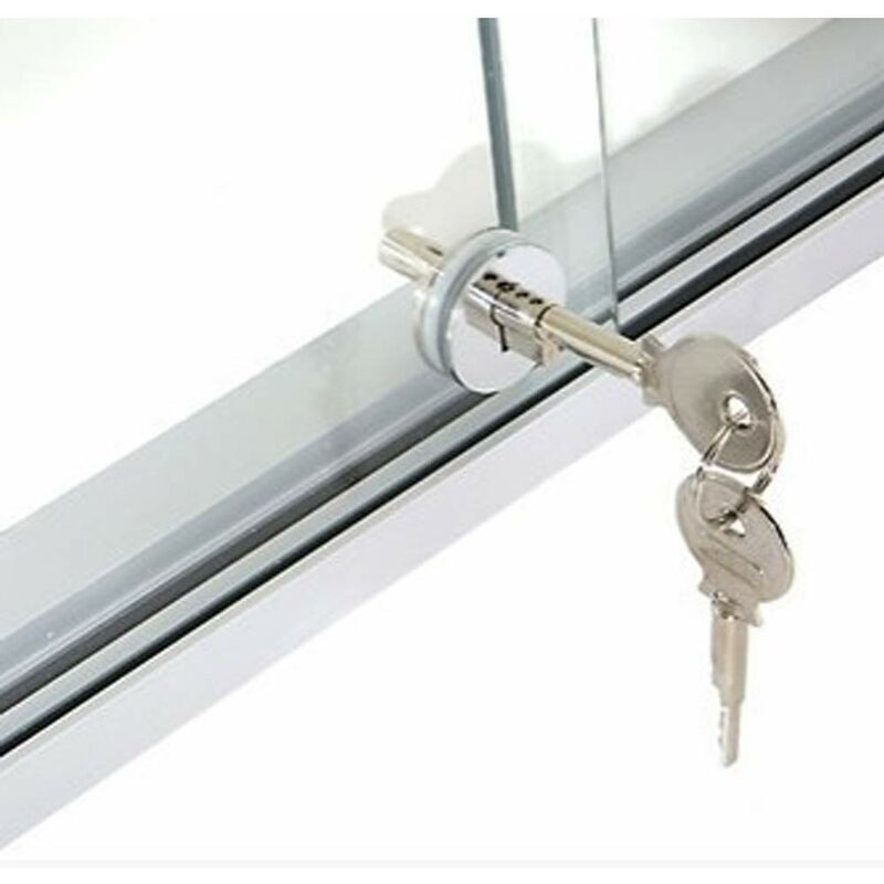 Serrure et penture de porte en verre,Serrure de porte en verre. Serrure de porte coulissante. Serrure ronde en verre. Serrure de porte mobile Serrure