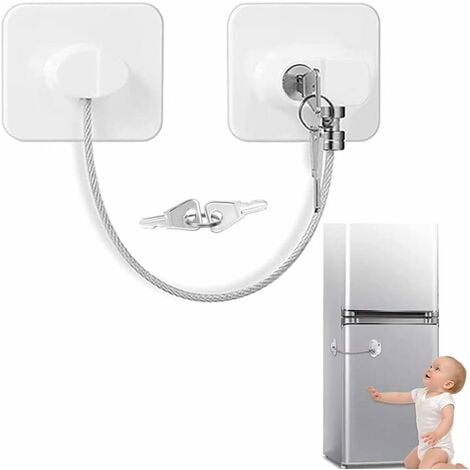 EUDEMON Serrure de fenêtre à l'épreuve des enfants, entrebâilleur de fenêtre  de sécurité pour bébé, facile à installer et à utiliser, adhésif VHB 3M,  sans outils ni perçage (blanc) : : Bébé