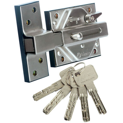Serrure Haute Securite 7930r Finition Chrome Mat 97930rcm Lince - LINCE