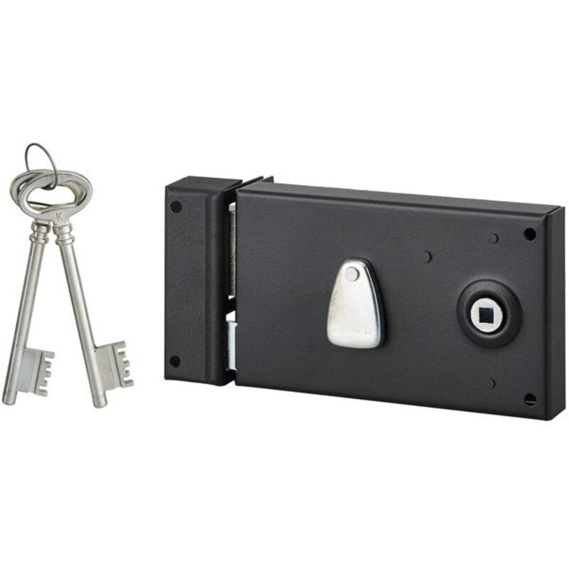 Serrure à fouillot 6 gorges horizontale gauche