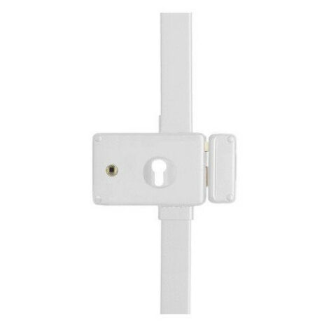 Serrure horizontale Horga THIRARD - 3 points - Profil Européen - Tirage droite - Blanche - 048315
