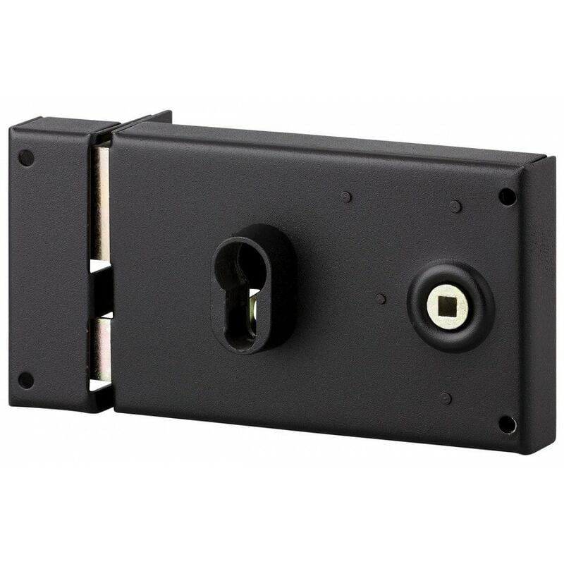 Serrure horizontale pour cylindre à fouillot gauche