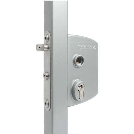 Serrure industriel anti-panique pour profil de 40 à 60 mm en acier inoxydable - LOCINOX -