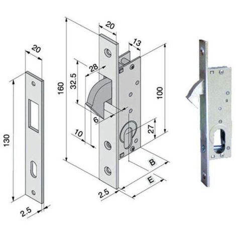 Serrure Inf.All 106.25.01.0 Welka