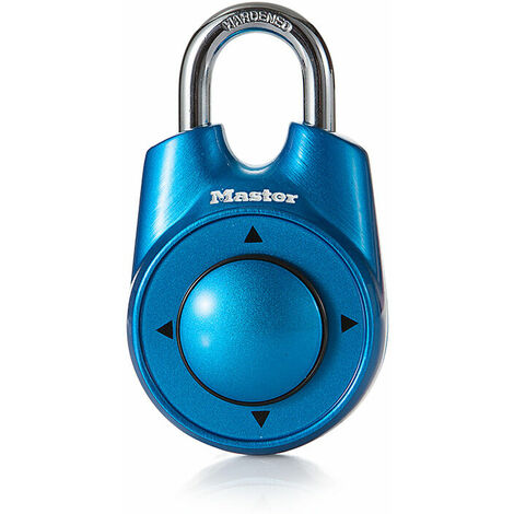 Serrure intelligente cadenas serrure à combinaison directionnelle serrure à bagages boîte aux lettres vintage serrure de gym serrure intelligente bleu