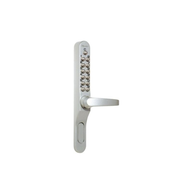 Serrure à code avec adaptation anti-panique JPM89 keylex profil Argent 40 Droite Sans 315 mm 40