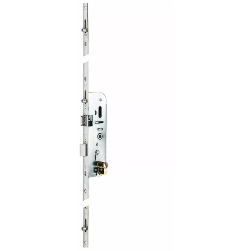 Serrure à larder 5 points pour menuiserie bois et pvc - Axe : 40 mm - 2150 x 18 - gauche Vachette