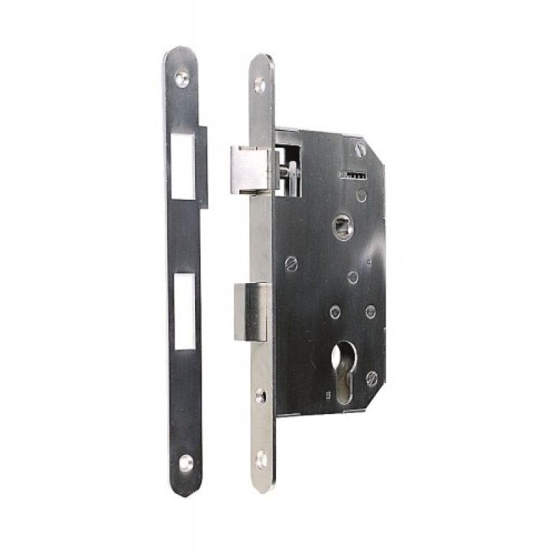 Serrure Larder inox F50 6991 réversible - DEVISMES