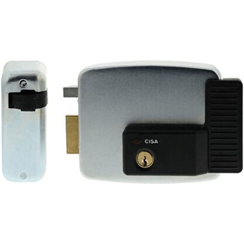 Serrure électrique Cisa cylindre fixe ouverture à gauche - 11921/60/S