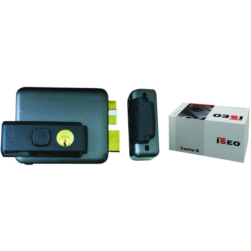 Serrure Électrique Iseo Avec Pêne Et Pêne Dormant Série 53n-53n5151dx