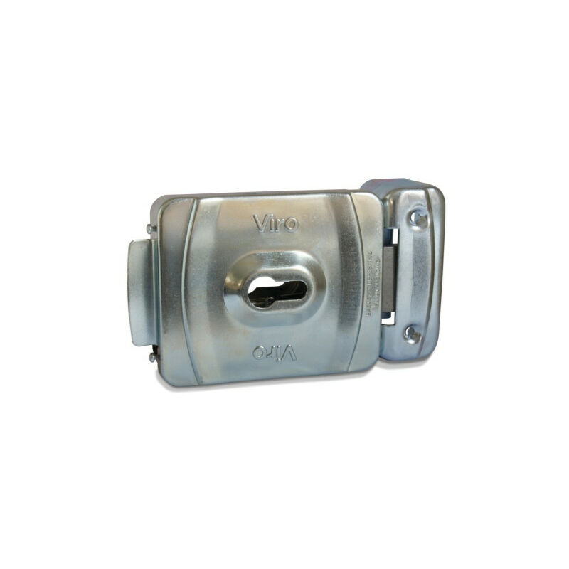 Electro-serrure pour cylindre européen Viro V9083 Argent