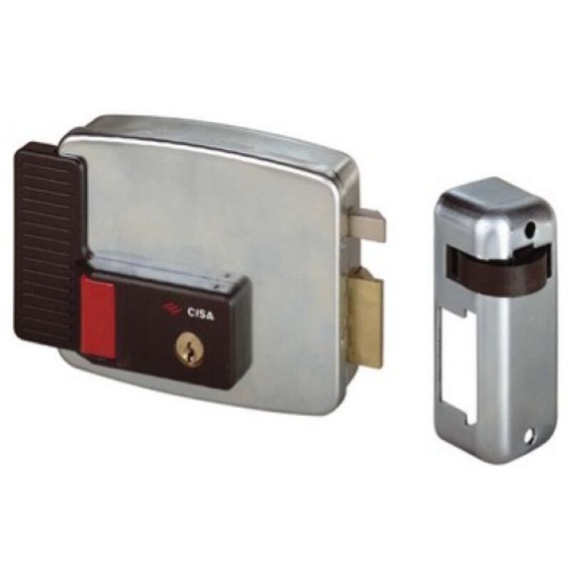 Serrure électrique Cisa 50 pour ouverture à droite.