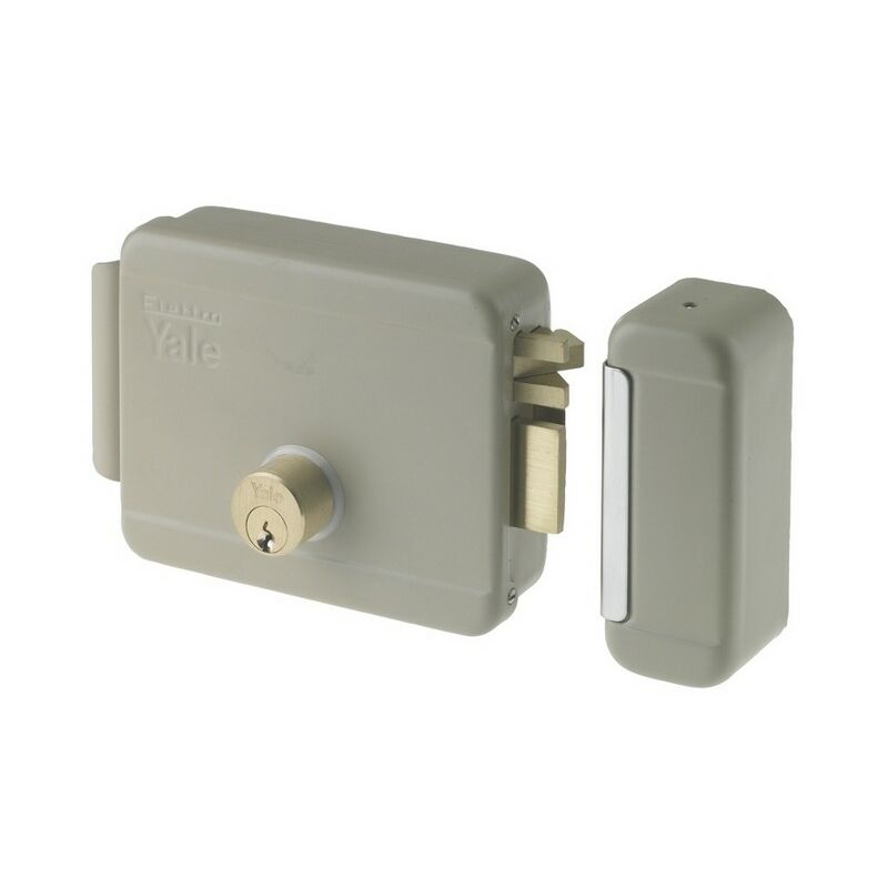 Serrure électrique Yale art.680 pour portails avec cylindre fixe interne et externe - Salon