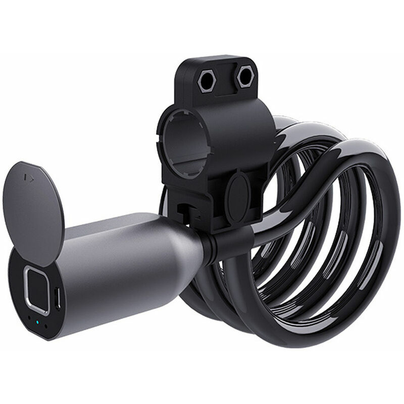 Serrure électronique à fil antivol à câble métallique intelligent (modèle à empreintes digitales C3)