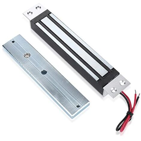 Serrure magnétique électrique,280kg / 600Lbs maintenant le mode sécurisé de NC12 de serrure d'électro-aimant de force,A