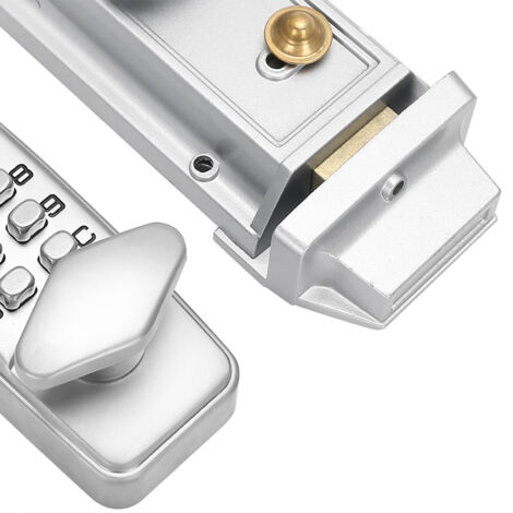 Serrure mécanique à code numérique pour porte, serrure digitale waterproof zinc
