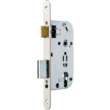Serrure mécanique à mortaiser monopoint D355 A50 - Vachette - Entraxe 70 - Inox
