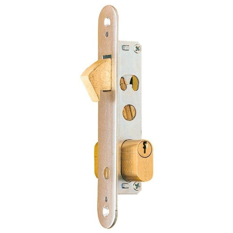 LINCE  3017025 5555 Serrure 555 en Aluminium 14 mm, Nickelage