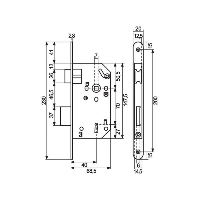 Serrure Pour Portillon De Jardin Leroy Merlin