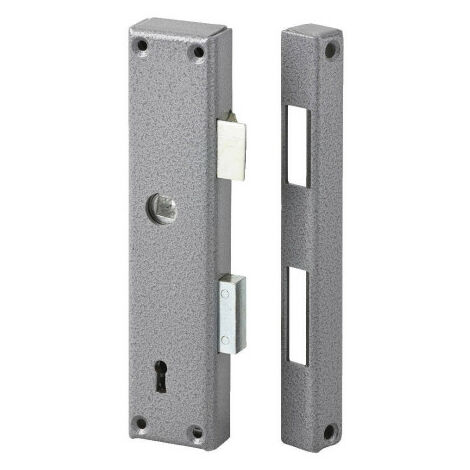 Serrure monopoint en applique Série 10 - METALUX Argent 40  Gauche                                                     70              A Fouillot        Avec  180  40                                Pê
