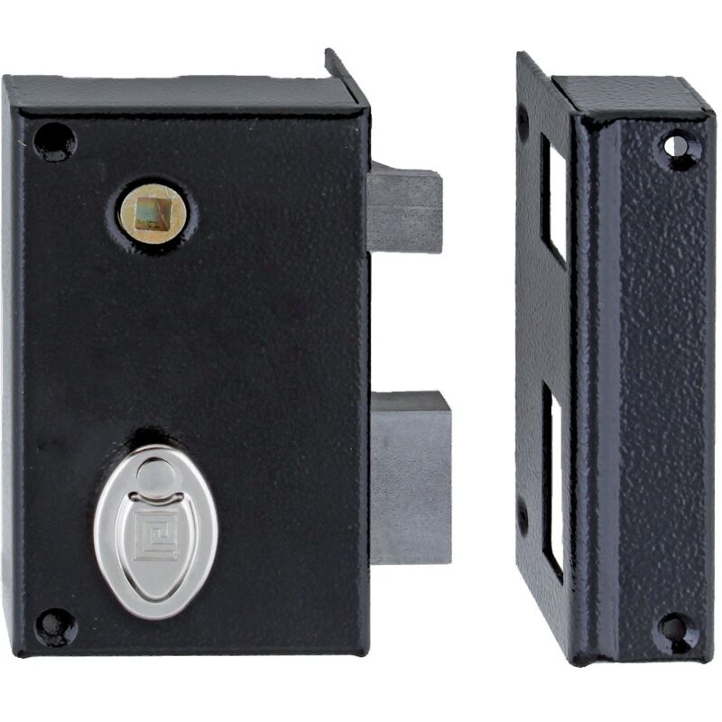 Serrure monopoint en applique verticule fouillot 6 gorges droite Heracles MX-794-01