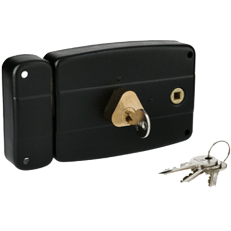 Serrure monopoint en applique ercy 5 goupilles 5G horizontal fouillot gauche cylindre de 50mm Heracles C5-501713-2