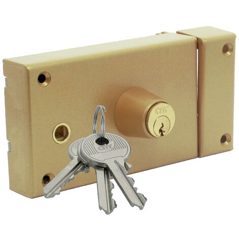 Serrure monopoint ZENITH 542 horizontal fouillot cylindre de 45mm droite - ISEO - 25030451.5