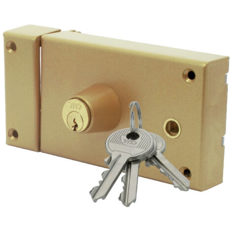 Serrure monopoint ZENITH 542 horizontal fouillot cylindre de 45mm gauche - ISEO - 25030455.5
