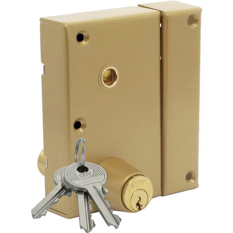Serrure monopoint ZENITH 572 vertical fouillot cylindre de 40mm droite - ISEO - 25090401.5
