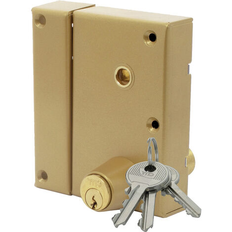 Serrure monopoint ZENITH 572 vertical fouillot cylindre de 40mm gauche - ISEO - 25090405.5