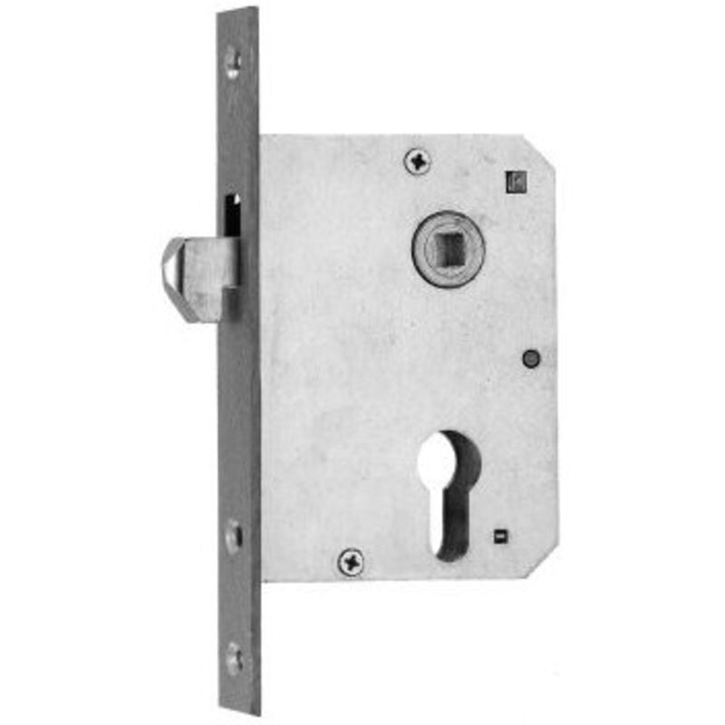 Serrure mortaise 55mm PZm.Bl.u.loquet crochet