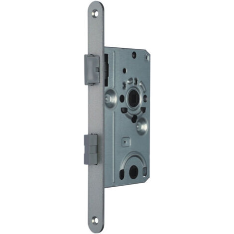 Serrure mortaise .BAD20/55/78/8mm DIN Gauche SP argenté rd Kl 2 SSF