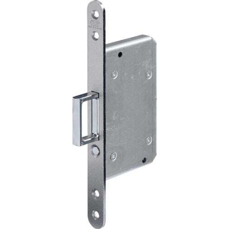 Bks serrure à mortaiser pour porte coulissante 0393 sta argent rd 20/55mm m.springg.u.Auslösek - 3930017