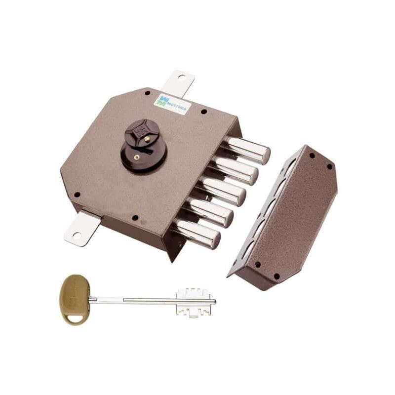 Serrure Mottura triple verrouillage DM.AP.4M+3P 520/S