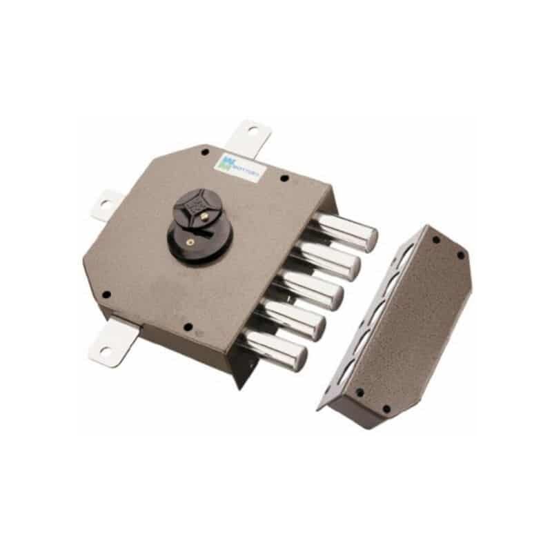 Serrure Mottura avec fermeture à cinq verrouillages DM.AP.4M+5P 540/D