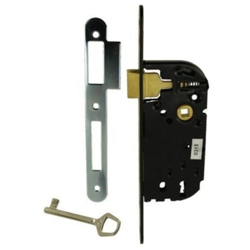 000240-02-1B Serrure à Mortaiser NF240 - Coffre de 135 - Axe à 40 - JPM