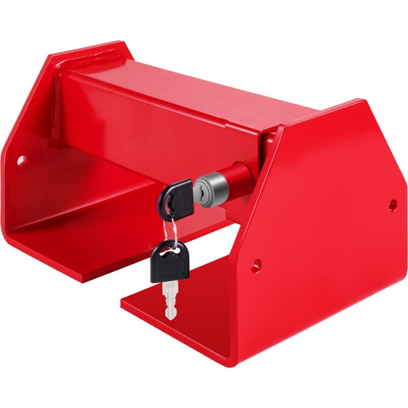 Mophorn - Serrure pour conteneur de fret distance de verrouillage de 9,84' à 17,32', serrures de porte de semi-remorque avec 2 clés, accessoires pour