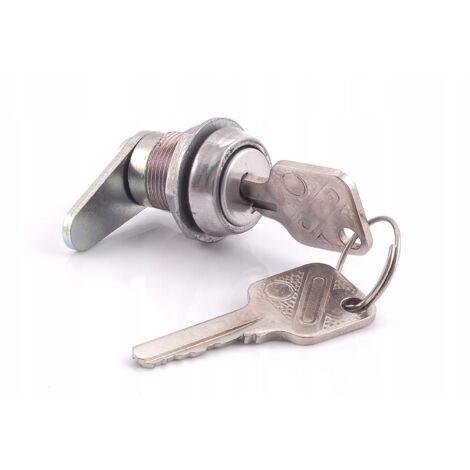 SERRURE POUR COUVERCLE DE COMPARTIMENT DE RANGEMENT MZ ETZ 250 251 Simson S51 Filetage M18, hauteur 34 mm