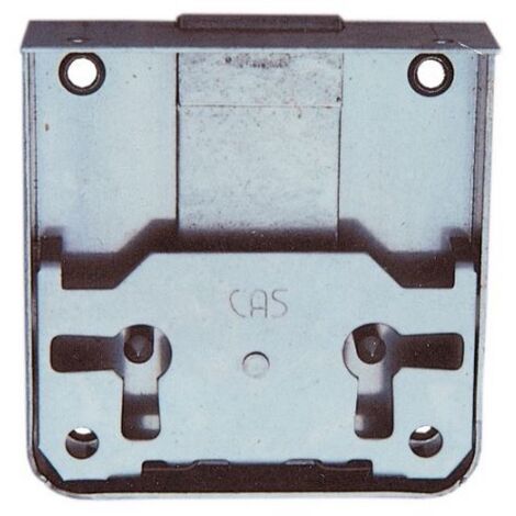 serrure pour meuble demi-caisson en acier poli entrA e 80 mm