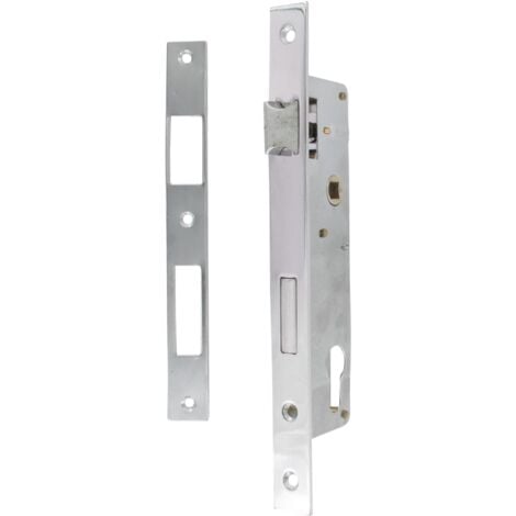 Serrure pour portail à larder trou cylindre I axe 30 mm + gâche - SECURY-T