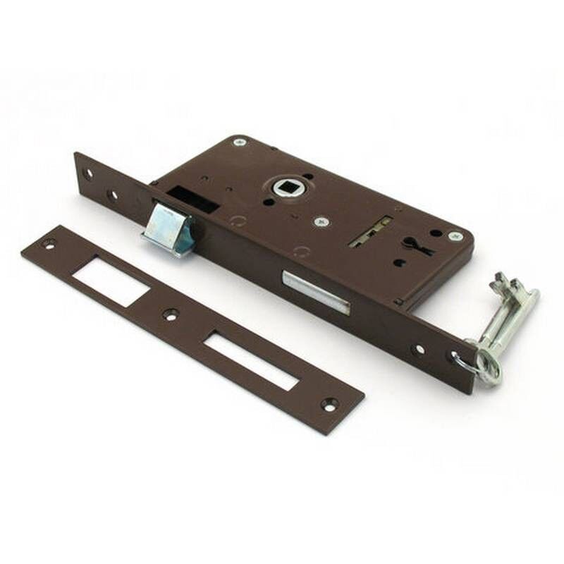 Serrure Pour Porte a Encastrer Loquet Portail + Clé