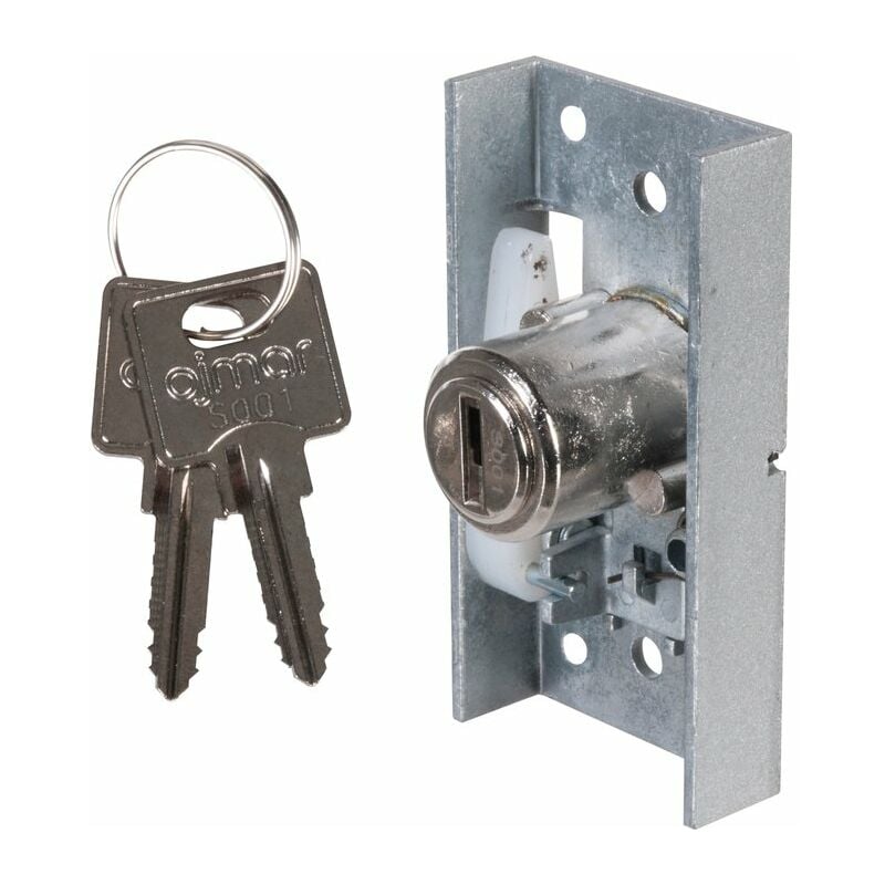 Serrure pour porte de placard coulissant Grappin Annat