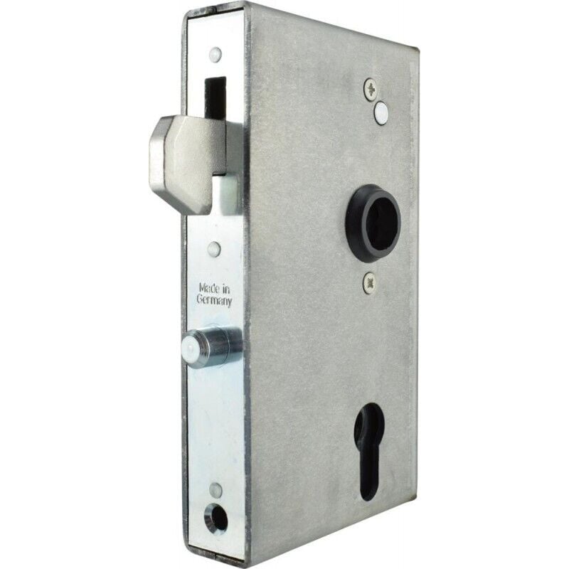 Serrure pour porte coulissante pz R/L60/72/8 f.Rohr 40mm