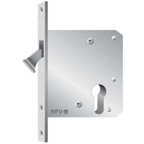 Serrure pour porte coulissante PZ,D55,20kt,DL/DR