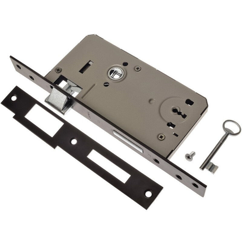 Serrure Pour Porte Portail a Encastrer Portail Jania, Clé, Loquet, Gauche Z109