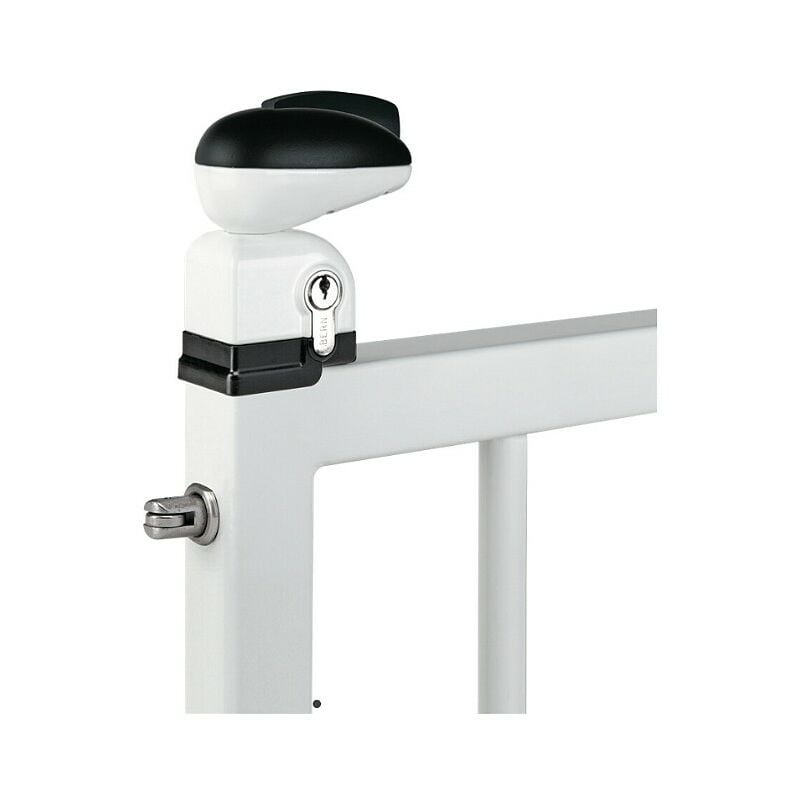 Locinox - Serrure pour portillon de piscine TWIST40 pour profils de 40mm - Coloris blanc